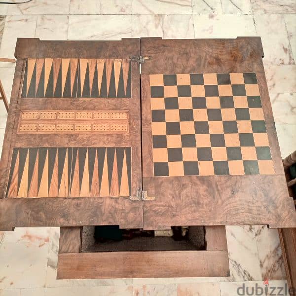 Antique Chess table 6