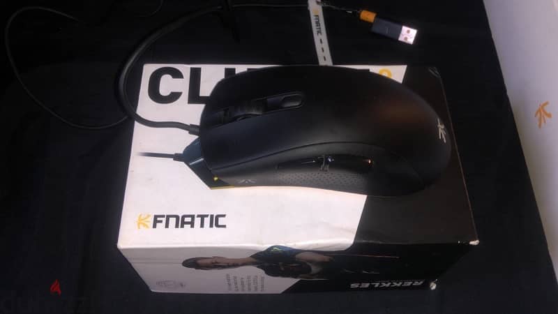 FNATIC gaming Keyboard, mouse and Mousepad 1