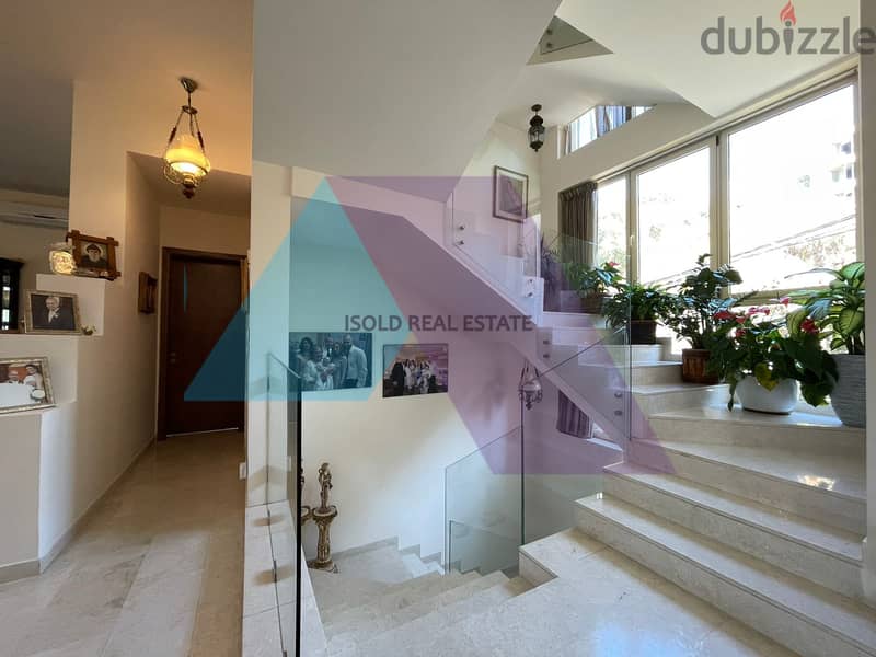 Luxurious 850 m2 villa+terrace+open mountain view for sale in Broumana 1