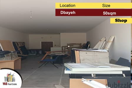 Dbayeh 50m2 | Shop | Active Street | Perfect Investment | PA |