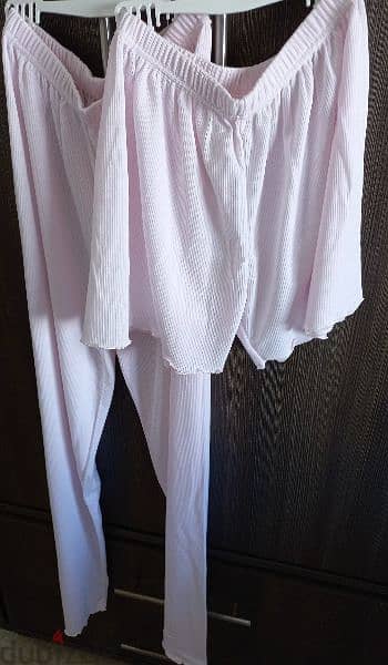 Light Pink 3 piece set Pyjamas 2