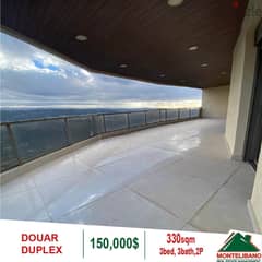 Duplex with a Panoramic View for sale in Douar!!