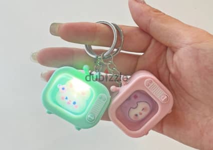 cute light and sound keychains