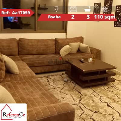 Apartment for sale in Bsaba. شقة للبيع بسابا.