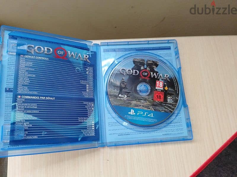 Used CD of god of war in good condition 1