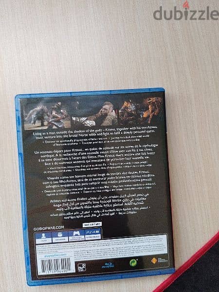 Used CD of god of war in good condition 2