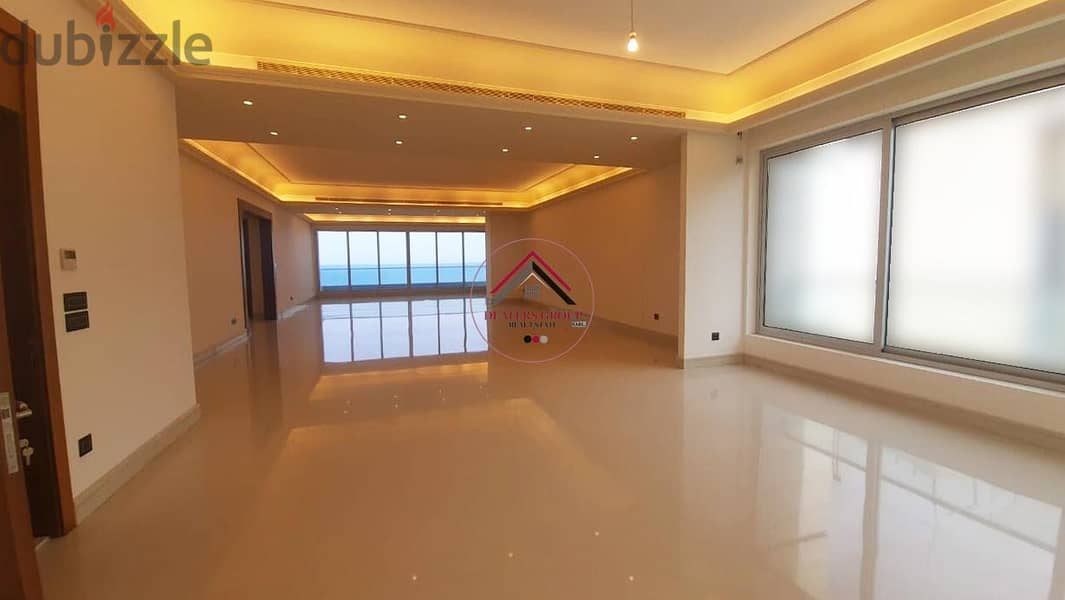 Full Sea View Core and Shell Apartment for sale in Ain EL Mreisseh 6