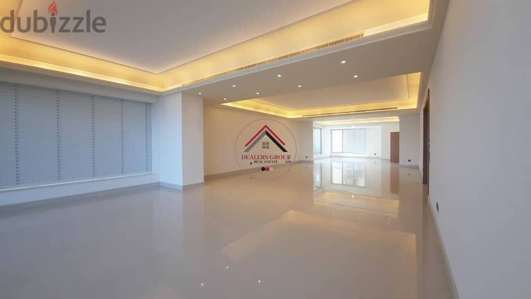 Full Sea View Core and Shell Apartment for sale in Ain EL Mreisseh 7