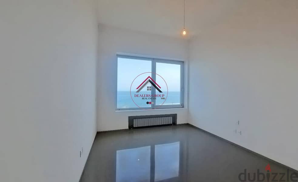 Full Sea View Core and Shell Apartment for sale in Ain EL Mreisseh 10