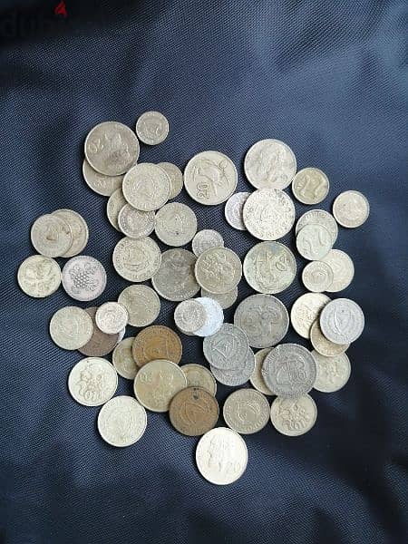 57 Cyprus old coins 0