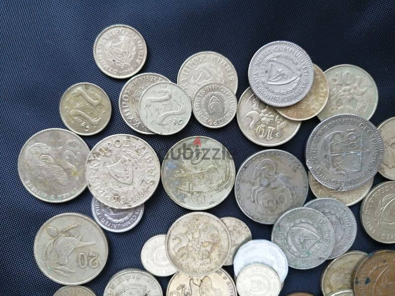 57 Cyprus old coins 2