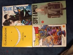 multiple manga comics