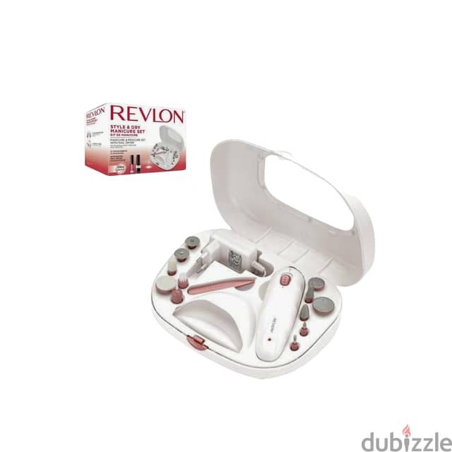 Revlon Style and Dry Nail Kit - Pedicure Set with Dryer 5