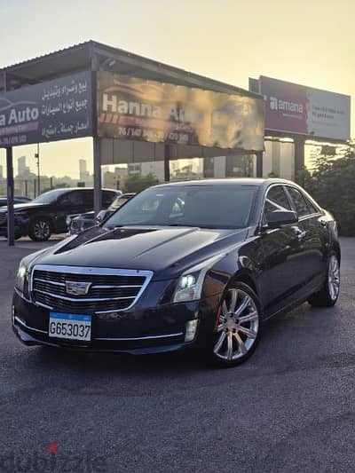 Cadillac ATS 2015 4 cilender full options low km no accident top car