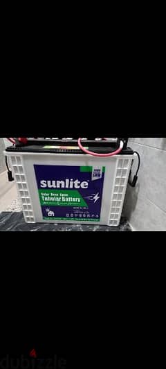 8 sunlite batteries,270 amp. acid+Inverter 5,5kwh