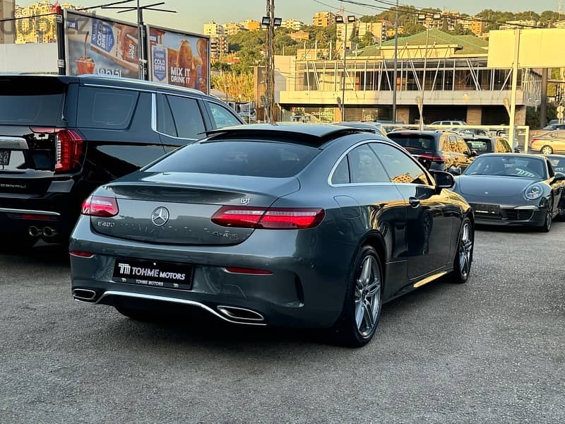 Mercedes E400 4MATIC 2017, 36.800Km ONLY, TGF LEB SOURCE !!! 5