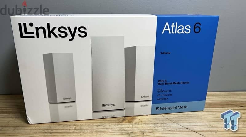 Linksys Wifi 6 Dual Band Mesh Router 3 pack 1