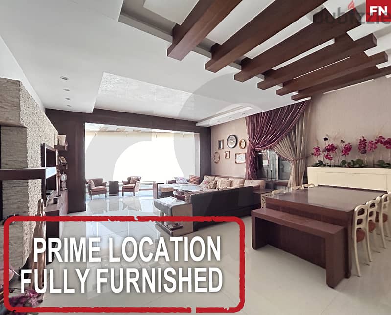 300 SQM Fully Furnished Duplex  in Ghazir/غزير REF#FN110397 0