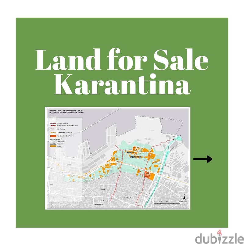 Prime Location Land for sale in Karantina 0