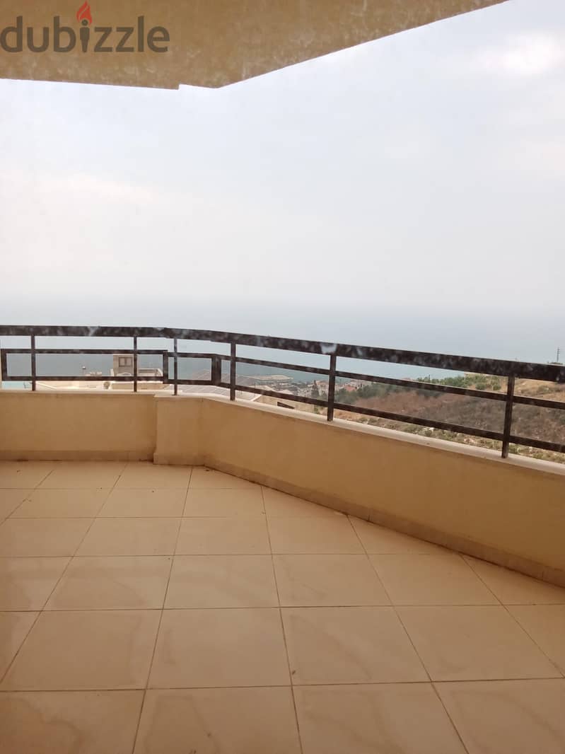 SEA VIEW APARTMENT IN JBEIL PRIME (130Sq) WITH TERRACE, (JB-273) 2