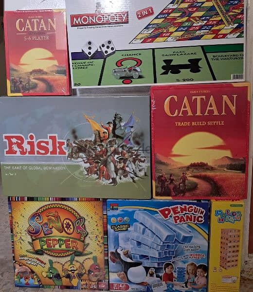 ULTIMATE OFFER boardgames catan risk jenga monopoly and more 0