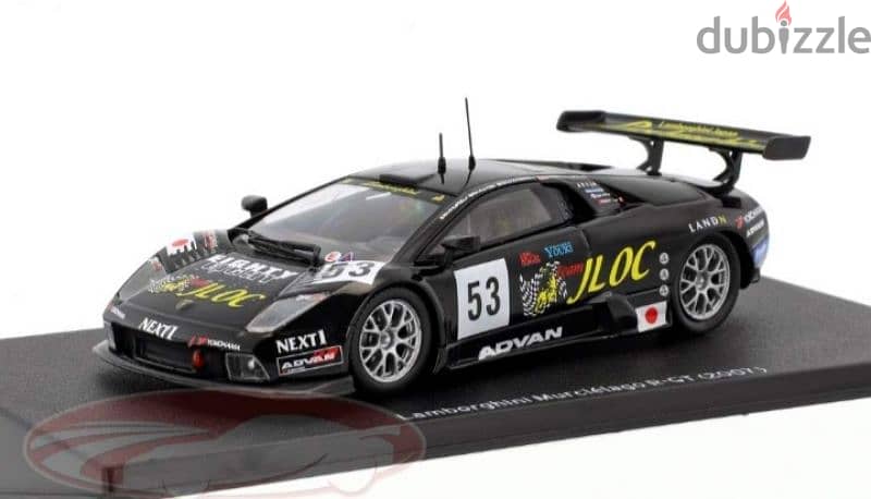 Lamborghini Murcielago R-GT 2007 diecast car model 1;43. 1