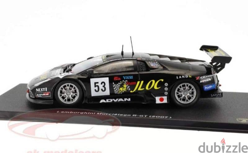 Lamborghini Murcielago R-GT 2007 diecast car model 1;43. 2