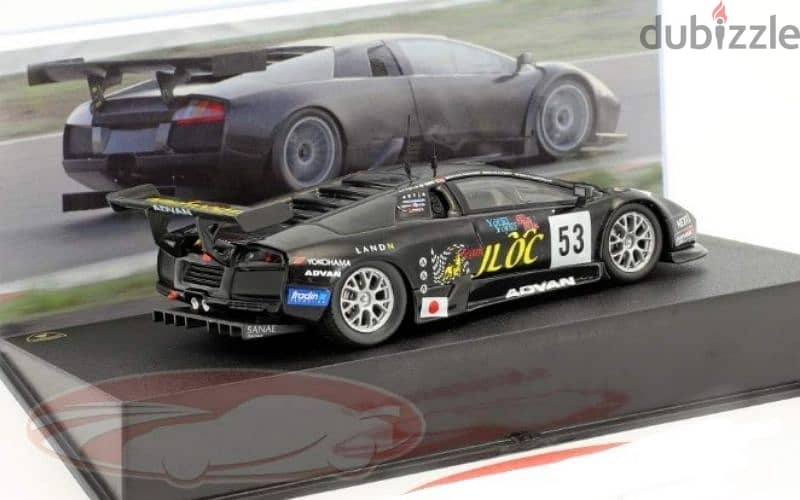 Lamborghini Murcielago R-GT 2007 diecast car model 1;43. 4