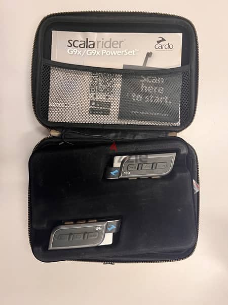 Cardo Scala Rider G9x bluetooth pair set 4