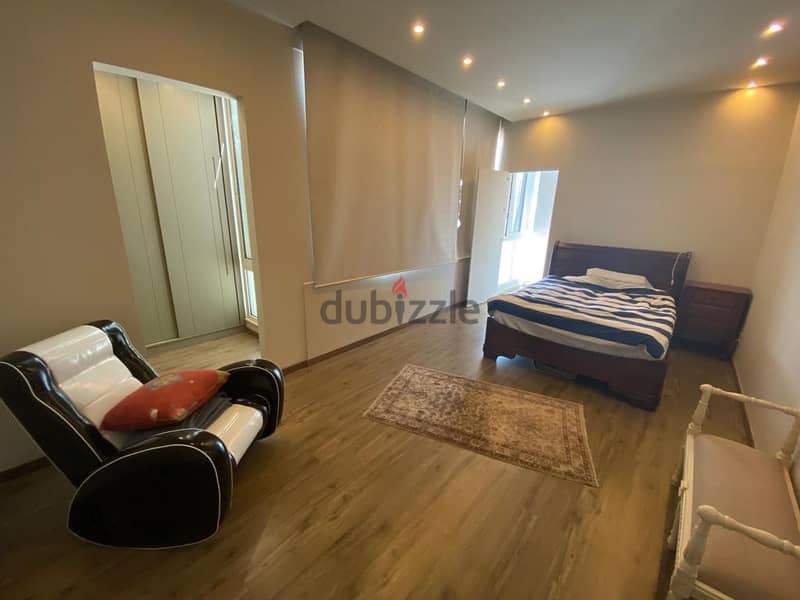 300 Sqm | Renovated Apartment For Sale In Fanar | Beirut & Sea View 9