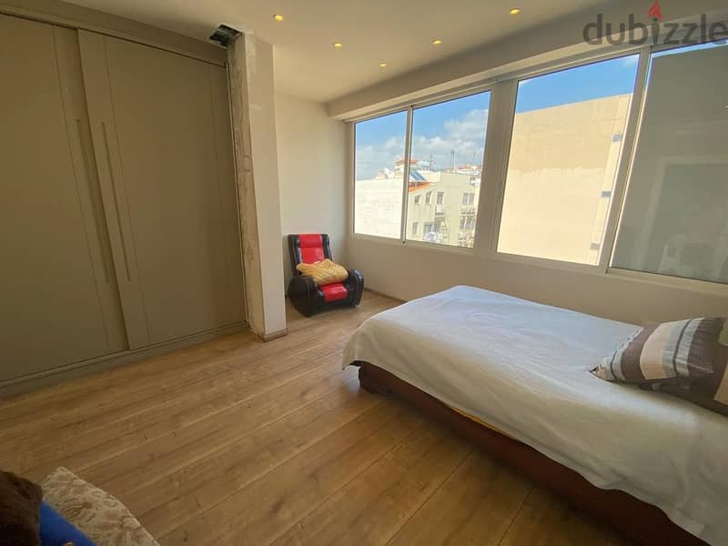 300 Sqm | Renovated Apartment For Sale In Fanar | Beirut & Sea View 13