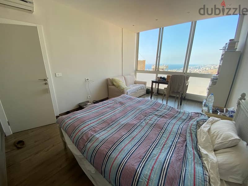 300 Sqm | Renovated Apartment For Sale In Fanar | Beirut & Sea View 14