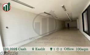 HOT DEAL ALERT!! Prime location Office for sale in Kaslik! 0