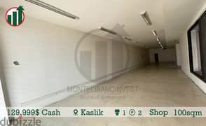 HOT DEAL ALERT!!! Prime Location Shop For sale in Kaslik! 0