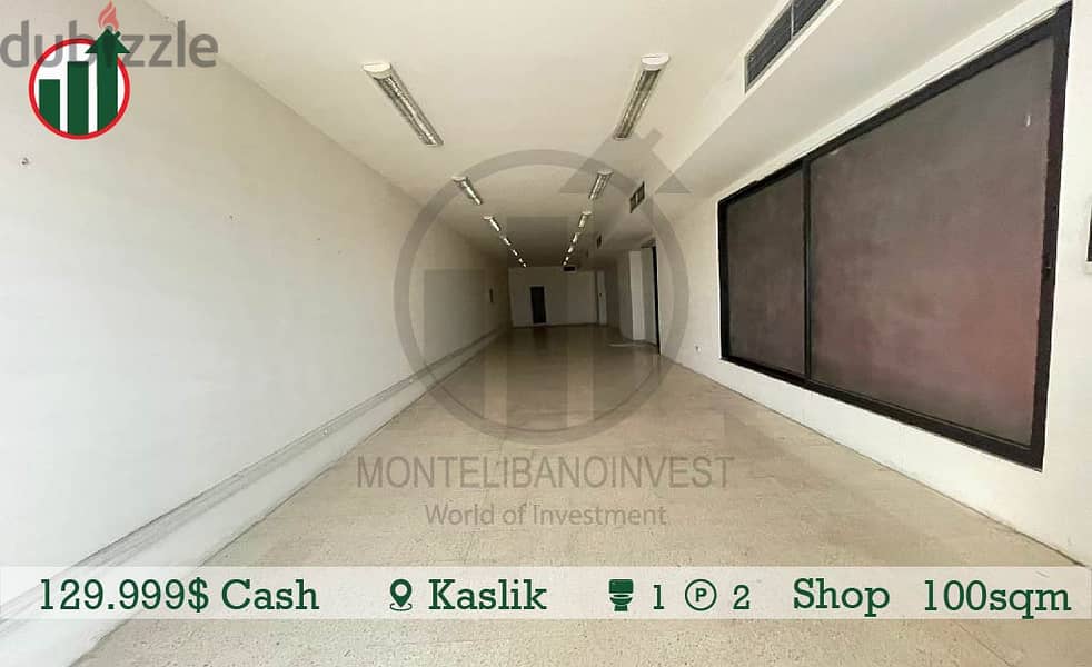 HOT DEAL ALERT!!! Prime Location Shop For sale in Kaslik! 1