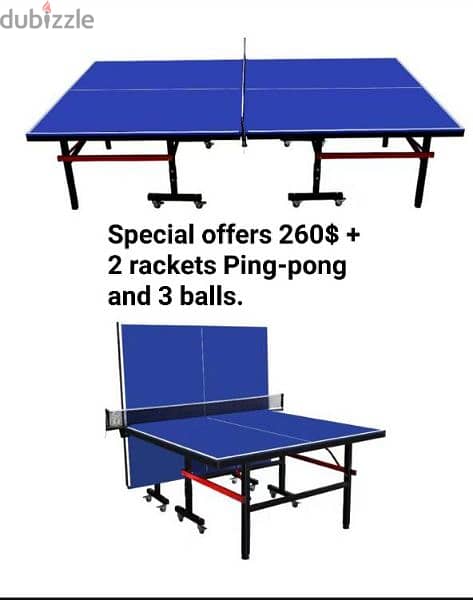 Ping-pong tables 2