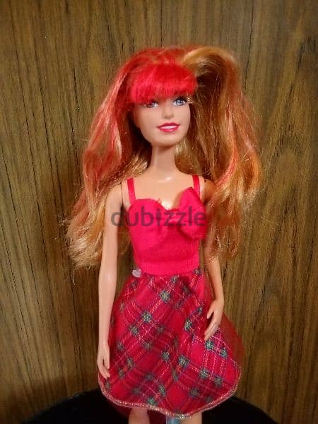 "RAYNA" Barbie ROCK 'N ROYAL ROCKSTAR like new doll 2014 Mattel=18$ 1