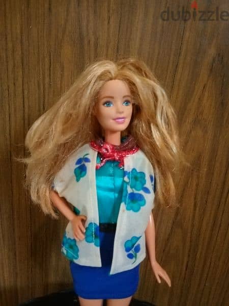 Barbie IN RESTAURANT Mattel 2017 as new weared doll, unflexi style=16$ 1