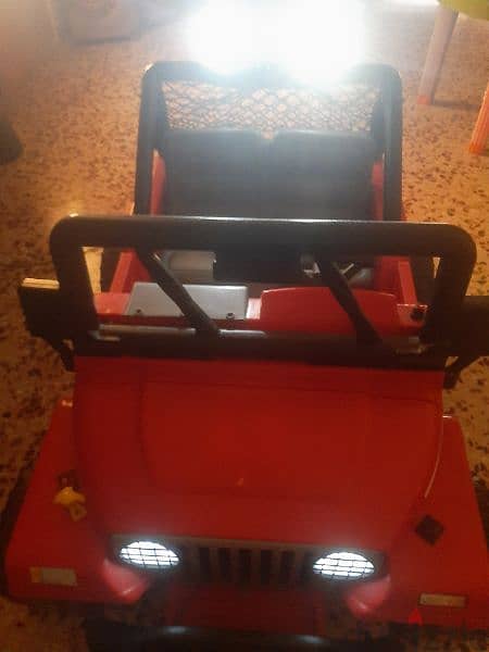 fisher-price Jeep wrangler 2seater 3