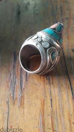 Silver Ring  with stones