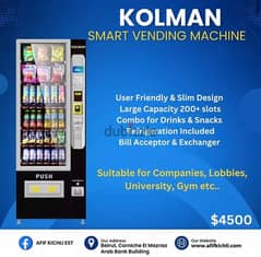 Kolman Vending Machine New