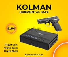 Pistol Gun Safe Box with Fingerprint