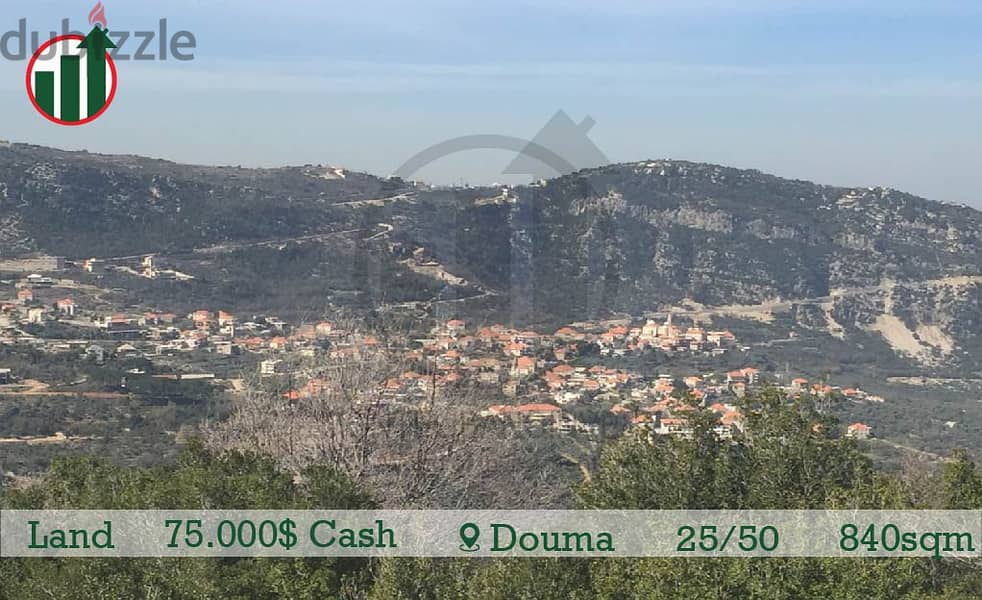 Land for sale in Douma with Mountain View! 0