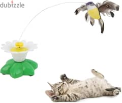 Electric Bird & Butterfly Teasing Cat Toy 0