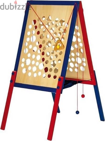 german store climbing wall ball race game