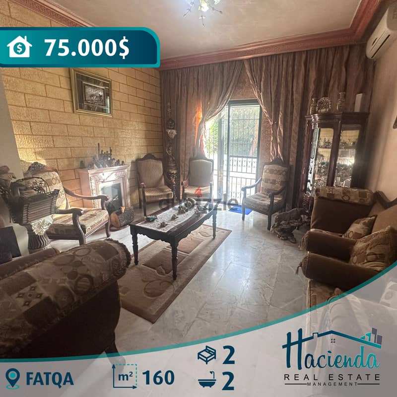 Apartment With Terrace For Sale In Fatqa 0