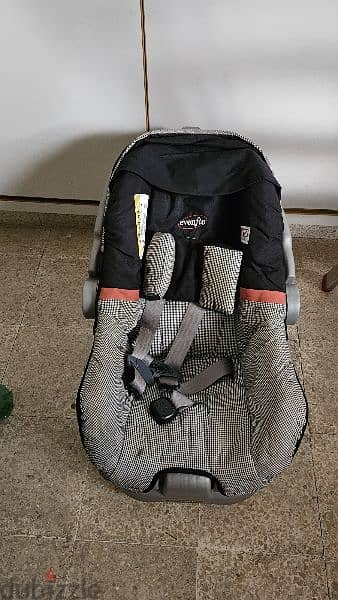 evenflow car seat 1