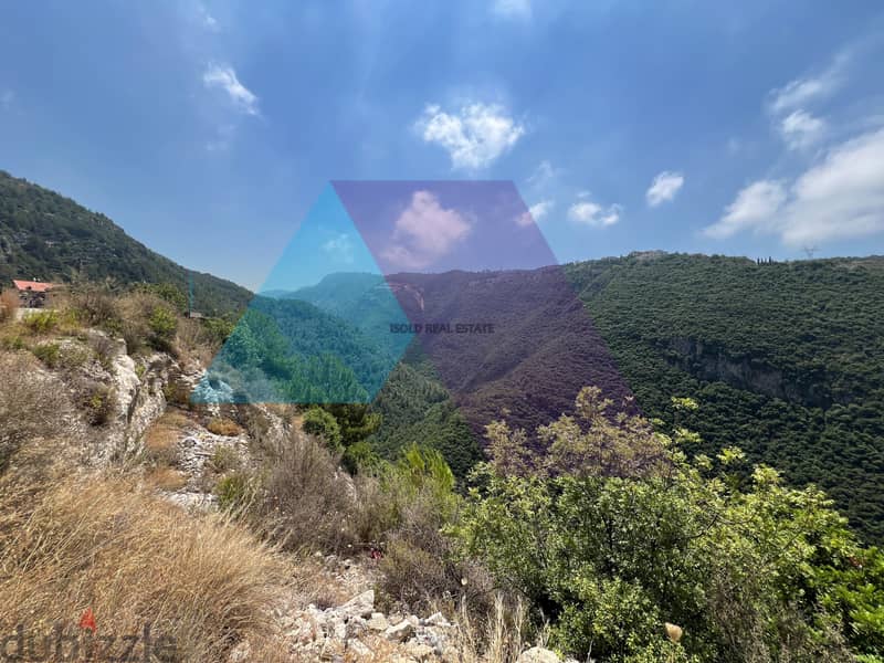 A 608 m2 land having an open mountain view for sale in Blat/Jbeil 2