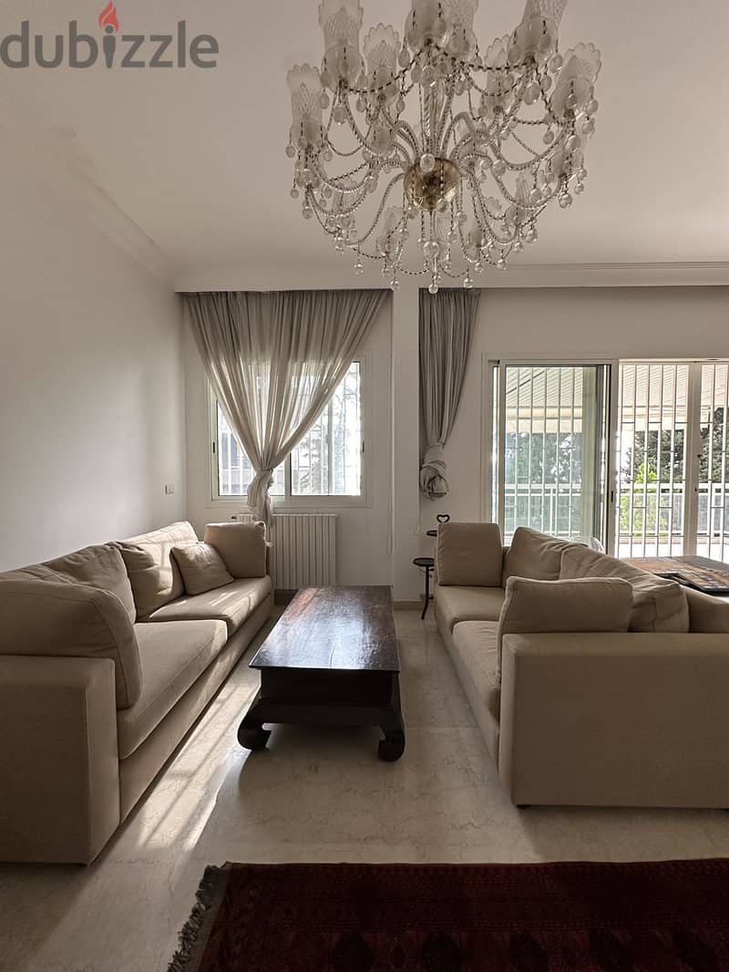 Furnished Apartment with Terrace for Rent in Kfarhebab 3