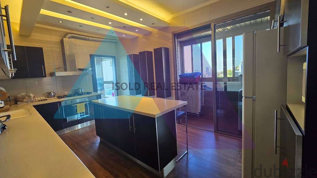 Decorated 250 m2 apartment + open view for sale in Brazilia/Baabda 5